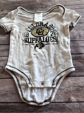 Colorado buffaloes onesie fair fade older 6/9 rivalry threads